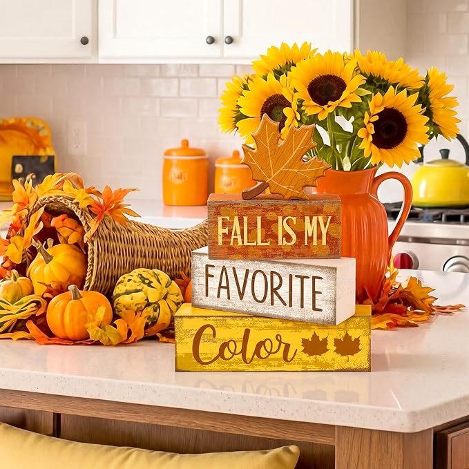 Lineshading 4 Pcs Fall Decoration - Image 6