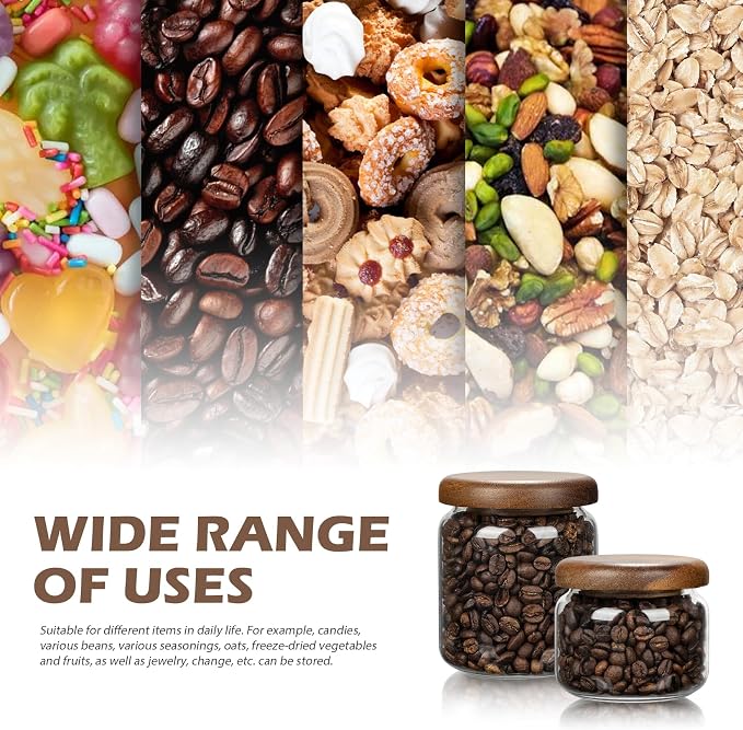 1 PC Small Glass Storage Jars - Image 5