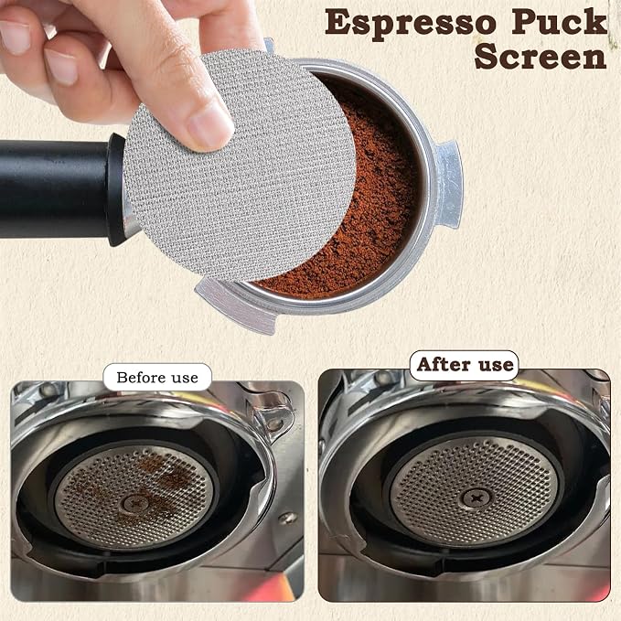 54mm Dosing Funnel with 53.5mm Puck Screen, Catcan Espresso Portafilter Funnel - Image 5