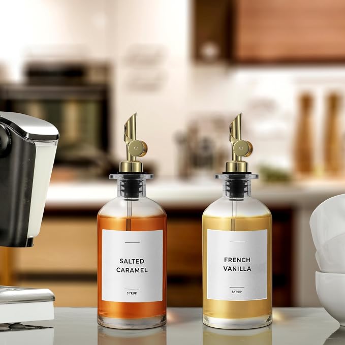 Spaceneat Olive Oil & Coffee Syrup Labels - Image 6