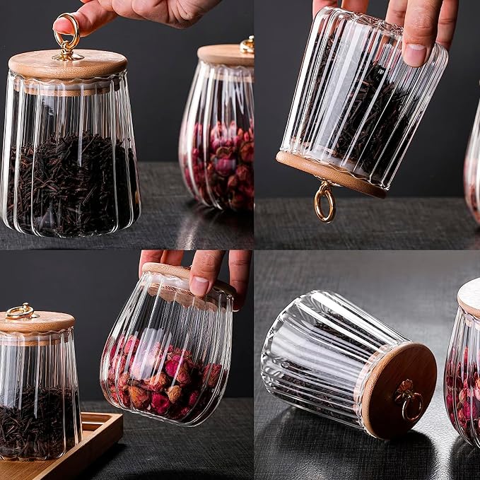 Viovian 50 FL OZ Large Glass Storage Jar - Image 6