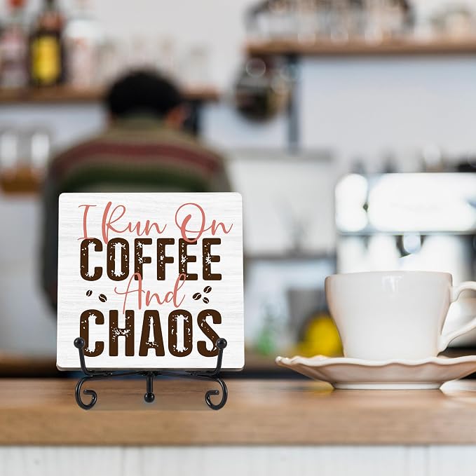 Coffee Bar Accessories， Cafe Station Accessories, Cafe Corner Decorations Sign - Image 6