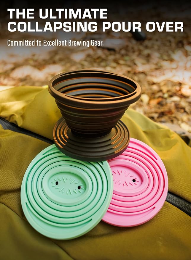 COLETTI Sierra Camping Pour Over Coffee Dripper — Collapsible Pour Over Coffee - Image 3