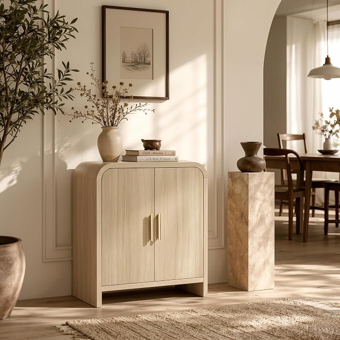 Curved Buffet Storage Cabinet - Image 3