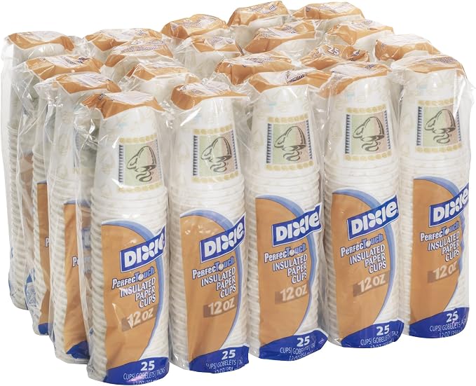 Georgia-Pacific PerfecTouch 5342DX WiseSize Coffee Dreams Insulated Paper Cup - Image 5