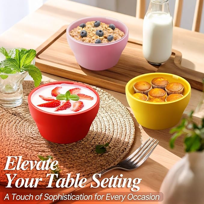 Flexzion Bouillon Cup and Soup Bowls 8 oz - Image 2