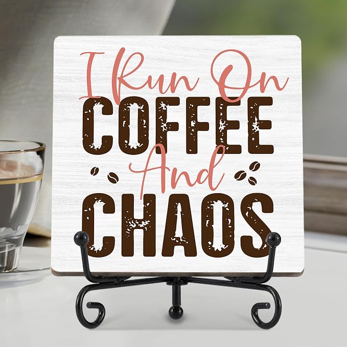 Coffee Bar Accessories， Cafe Station Accessories, Cafe Corner Decorations Sign by Cazhes