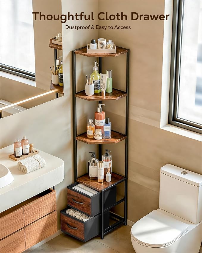 Housolution Corner Shelf Stand - Image 6