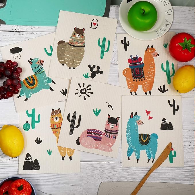 Remagr 6 Pcs Swedish Kitchen Dish Towels - Image 4