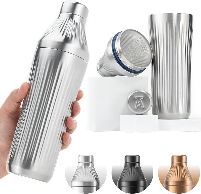 Elevated Craft Diamond Edition Hybrid Cocktail Shaker Set by ElevatedCraft