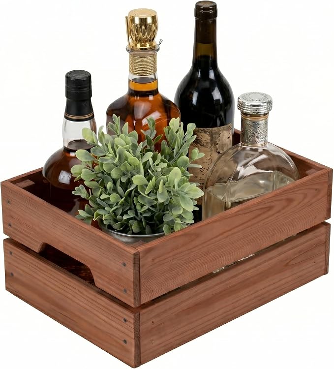 WOPITUES Wooden Crate, Wood Crates by WOPITUESOfficial