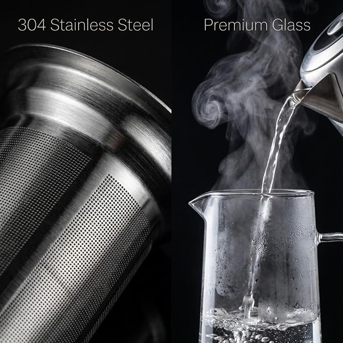 Cold Brew Coffee Maker & Ice Tea Maker, 1.4L/48oz Cold Brew Pither, - Image 2