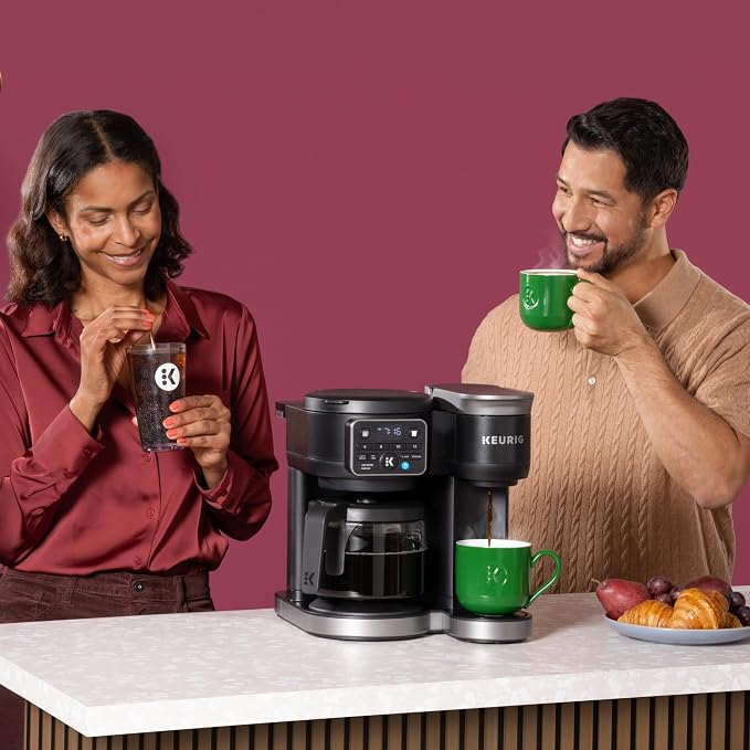 Keurig K-Duo Hot & Iced Single Serve & Carafe Coffee Maker, 72oz Reservoir - Image 10
