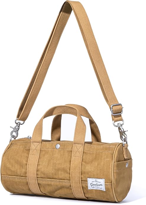 GOOTIUM Compact Crossbody Bag – Canvas Shoulder Bag & Travel Organizer – - Image 2