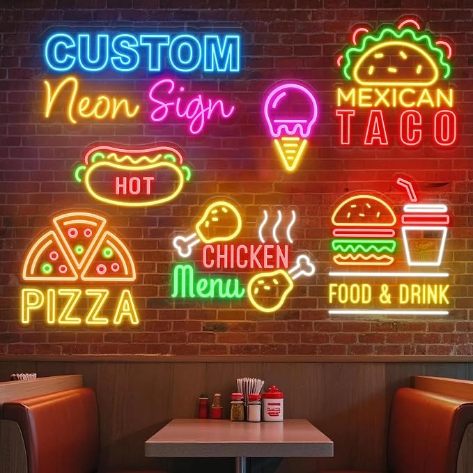 Wakklia Custom Logo Neon Sign, Custom LED Neon Sign Personalized - Image 2
