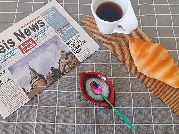 Coffee Spoon and Rest for Coffee Bar Accessories, Small Spoon Rest for Coffee - Image 2