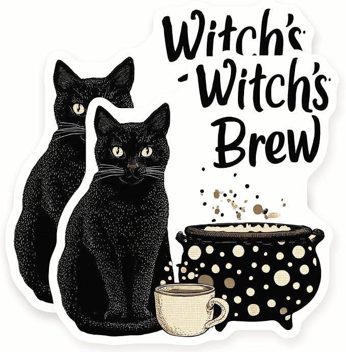 Witch's Brew Stickers by Unknown