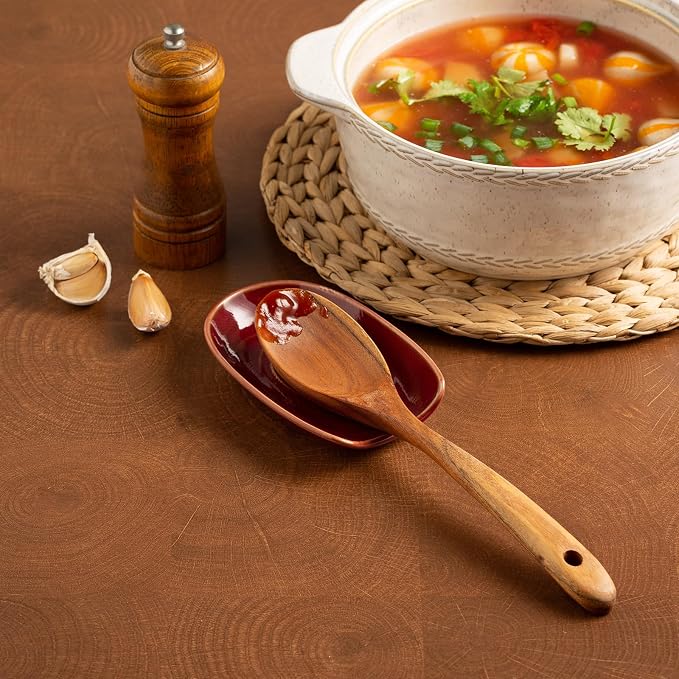 Ceramic Spoon Rest, and coffee stirrers while saving counter and drawer space - Image 4