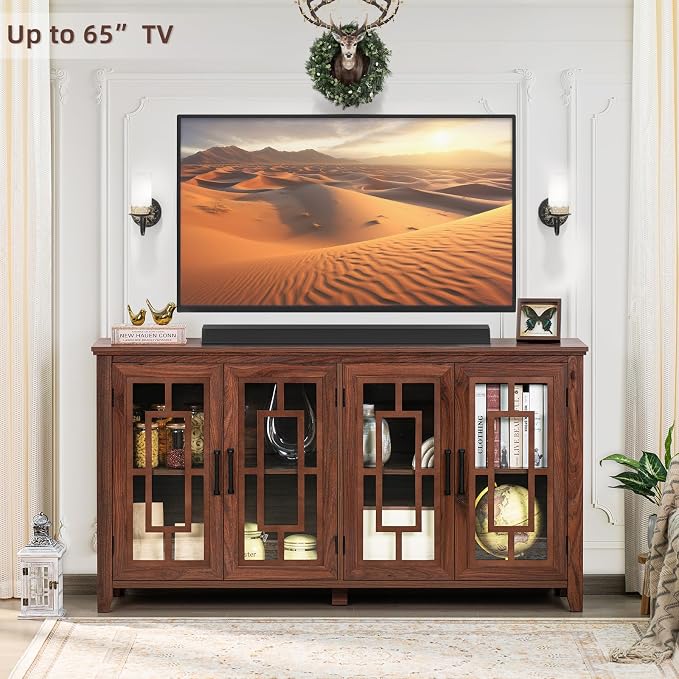 Joaxswe Large Sideboard Buffet Cabinet - Image 8