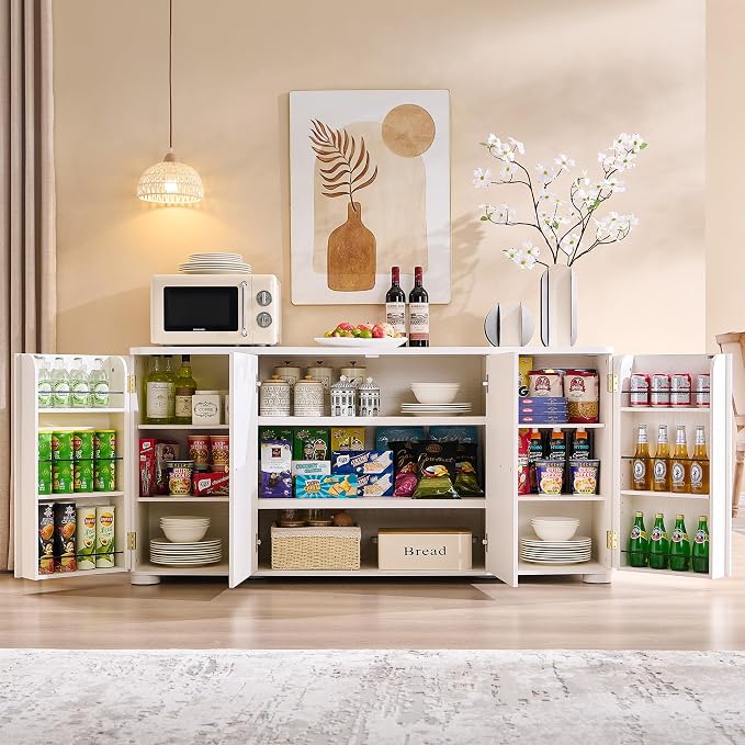 IFGET Curved Buffet Cabinet - Image 3