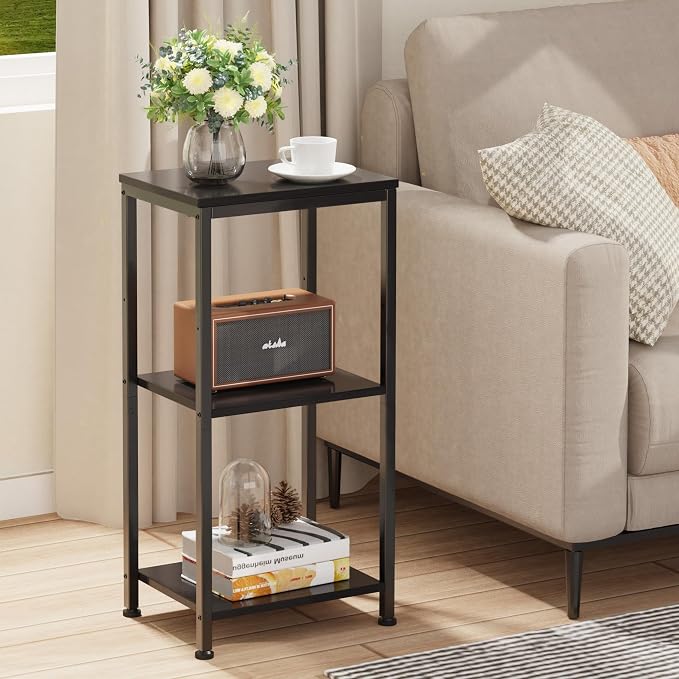 3 -Tier End Table, Tall Nightstand - Image 2