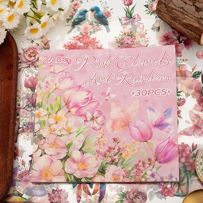 Rose Garden Series Sticker Scrapbooking Supplies - Image 4