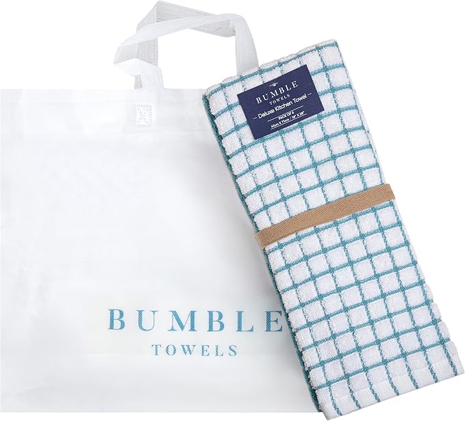 Bumble Kitchen Towels | 16" x 28" | 100% Cotton Dish Towels - Image 5