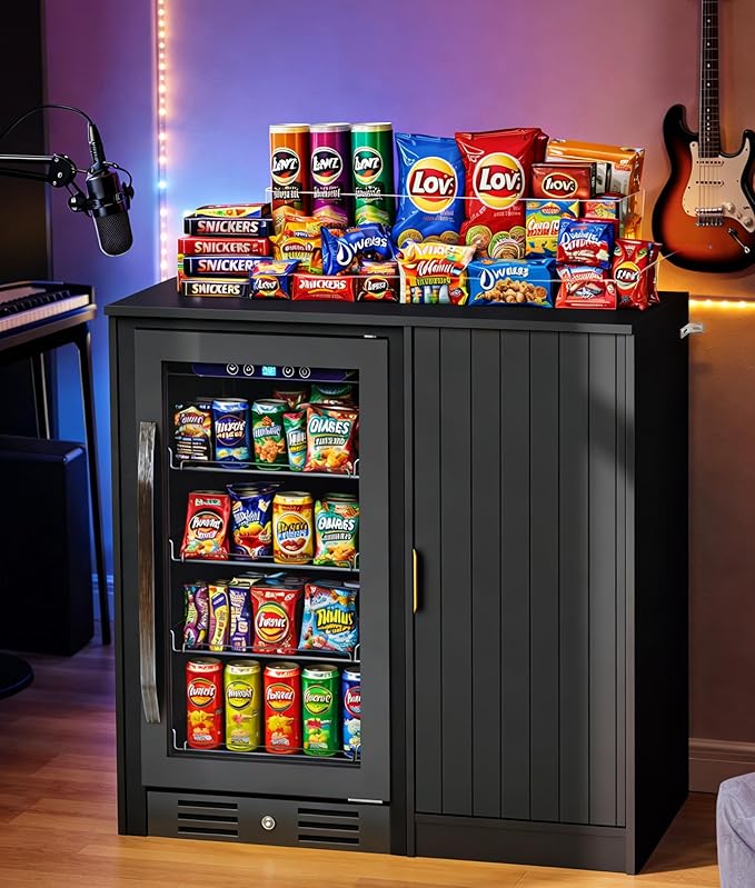 Lamtor Mini Fridge Cabinet - Image 4