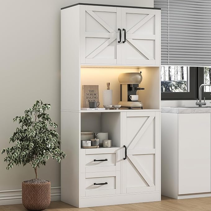Kitchen Pantry Storage Cabinet - Image 5