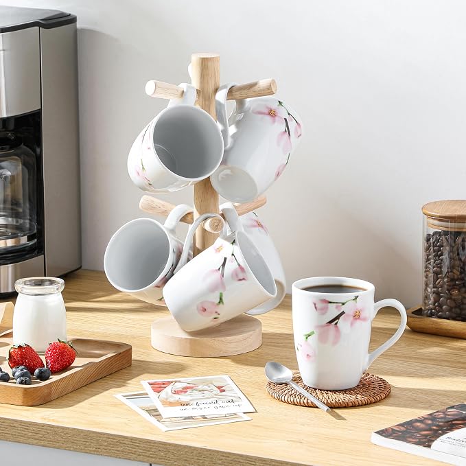 VEWEET Coffee Mugs Set of 6, 11 OZ Coffee Cups Set - Image 6