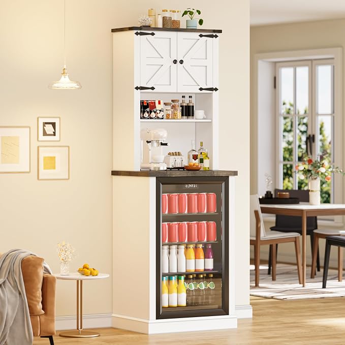 73'' Tall Mini Fridge Cabinet - Image 5
