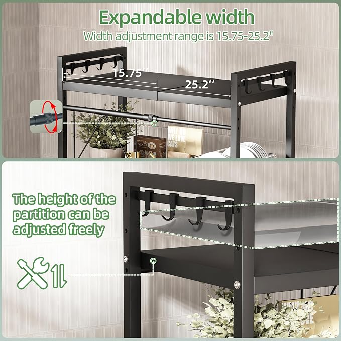 NETEL Expandable Microwave Stand - Image 6