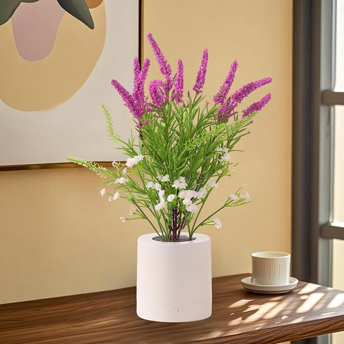 WSYEAR Lavender Night Light, Led Table Lamp - Image 9