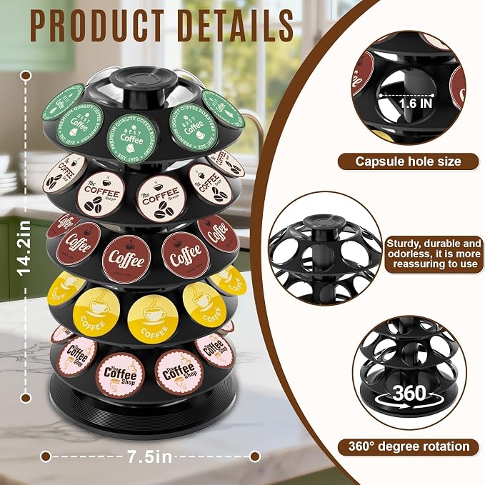 K Cup Holder, Coffee Pod Holder - Image 3