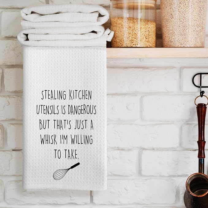 Funny Humorous Kitchen Towels, Humorous Gifts - Image 2