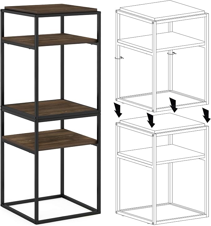 Furinno Simplistic End Side Night Stand/Bedside Table by Furinno-FitsYourSpaceFitsYourBudget