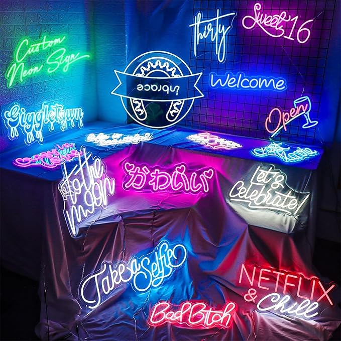 LC Sign Custom Neon Sign, LED Name Signs Customizable - Image 3