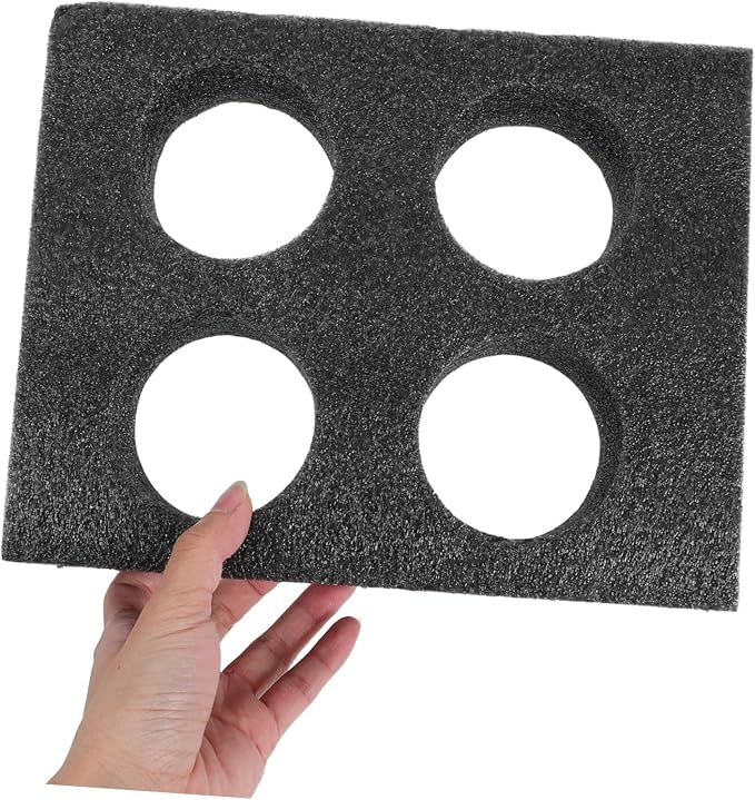 2pcs Foam Cup Holder Tray for Milk Tea Takeout Box Non-Tipping Travel Cup - Image 4