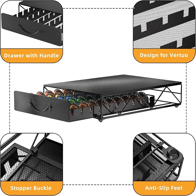 HFHOME Coffee Pod Holder Compatible - Image 8