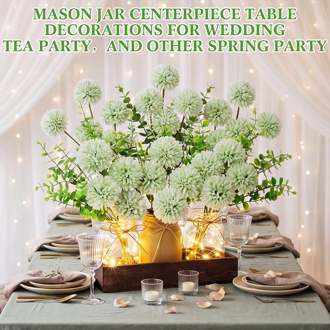 Suncalla 3 Pcs Green Centerpiece - Image 7