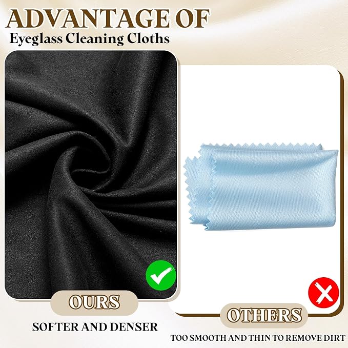 PATIKIL 6Pcs Soft Eyeglass Cloths, 15.8 x 15.8 Electronics Microfiber Cleaning - Image 3