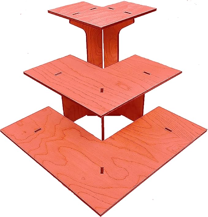 3-Tier Corner Retail Table Display Stand by TORCHEDDISPLAYS