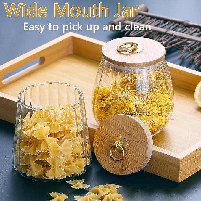 Viovian 34oz Decoration Glass Jars - Image 4