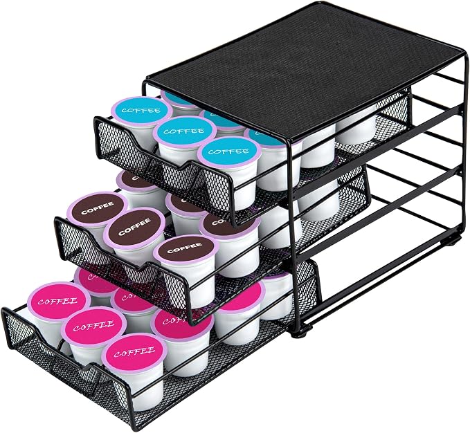 Restaurantware Restpresso 8.5 x 8.5x 7 Inch Multi-Tier Coffee Capsule Drawer 1 - Image 7