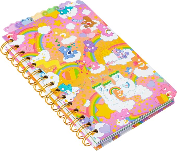 Silver Buffalo Care Bears Spiral Tabbed Notebook Featuring Grumpy Bear - Image 5