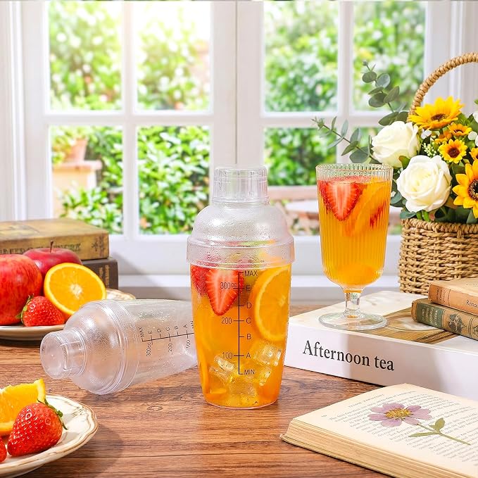 12 Pcs Plastic Cocktail Shaker, Drink Mixer - Image 7
