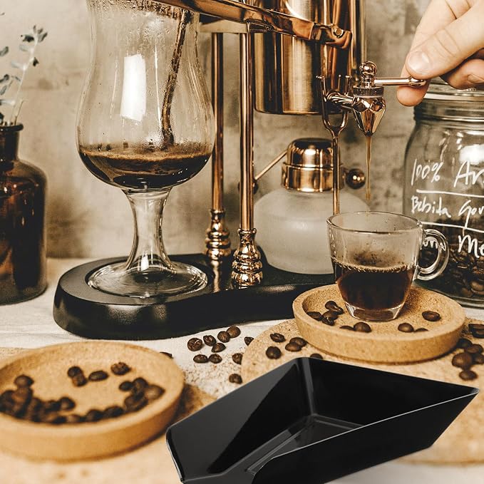 STOBOK 2pcs Coffee Beans Display Tray Flexible Storage Tray - Image 3
