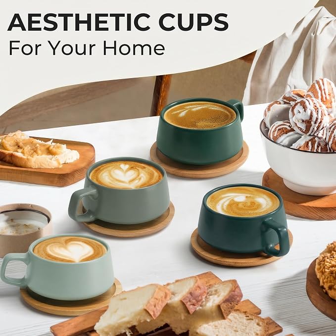 MIAMIO – 11 Oz., Coffee Cups Ceramic Mug - Image 2