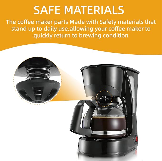 Coffee Machine Brew Basket Bottom Spring Loaded Stopper Kit - Image 5