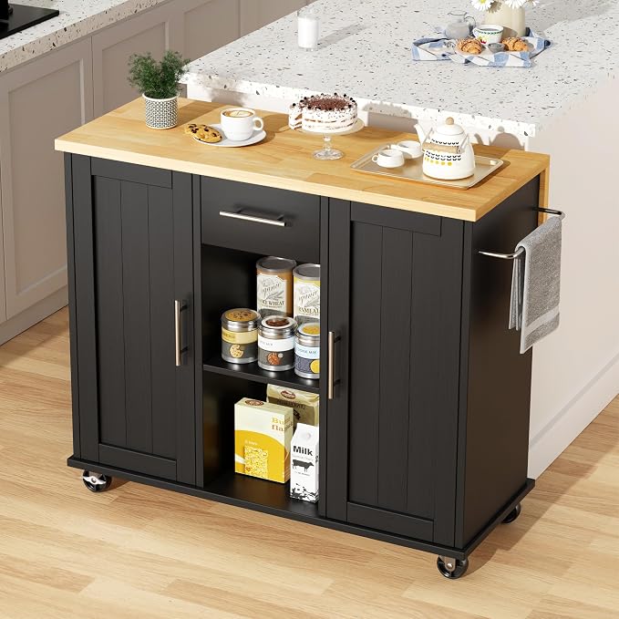JY QAQA 42" Kitchen Island - Image 8